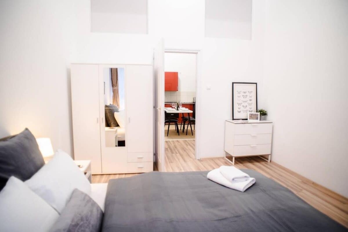 Very Central Spacious Ac Apartment Boedapest Buitenkant foto